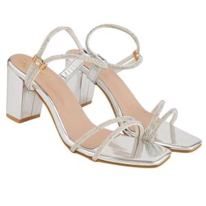 Shoetopia Stylish Strappy Block Heels for Women